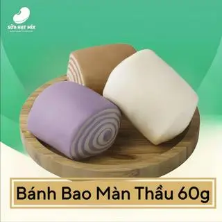 Hình ảnh Bánh Bao Màn Thầu Chay 60g