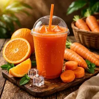 Hình ảnh Cam mix Cà rốt (500ml)