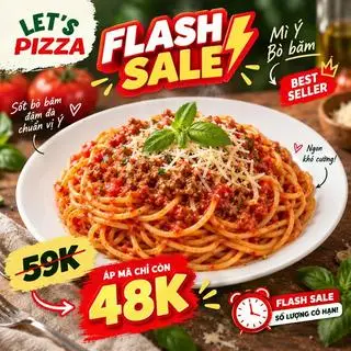 Hình ảnh Mì Ý Bò Băm Sốt Bolognese( Best Seller ❤️)