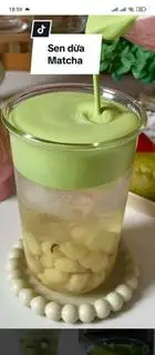 Hình ảnh sen dừa matcha 