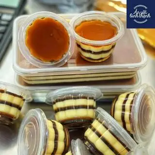 Hình ảnh 1 rau câu Flan cafe phô mai