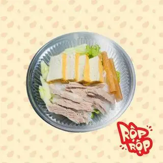 Hình ảnh Bún nước tương đậu hủ, thịt luộc