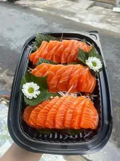 Hình ảnh Set Sashimi 300gram cá hồi