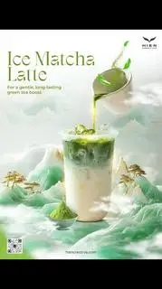Hình ảnh matcha latte
