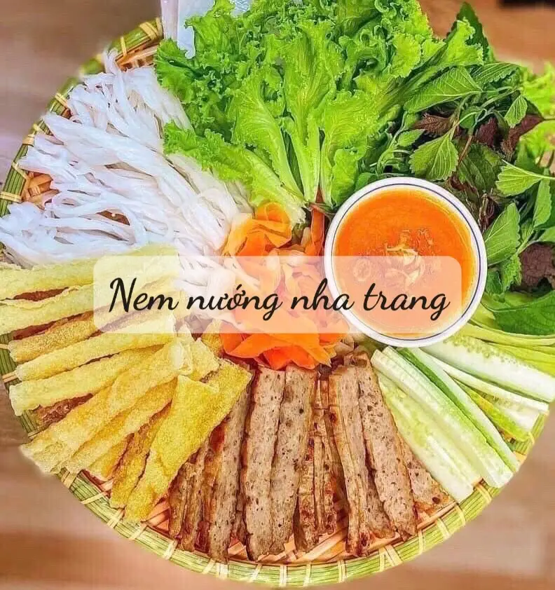 Hình ảnh Nem nướng Nha Trang - (6 Cuốn ) 
