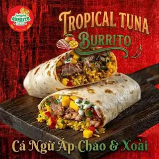 Hình ảnh Tropical Tuna Burrito | Cá Ngừ • Xoài