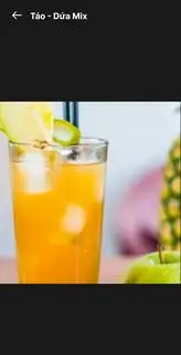 Hình ảnh nước ép táo- dứa