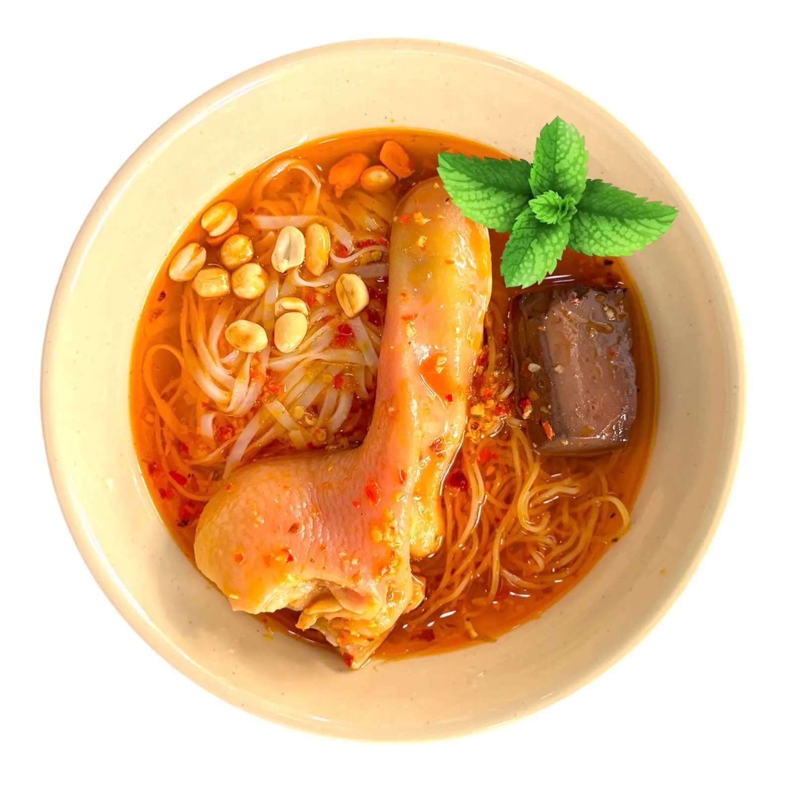 Hình ảnh Mì quảng tai heo