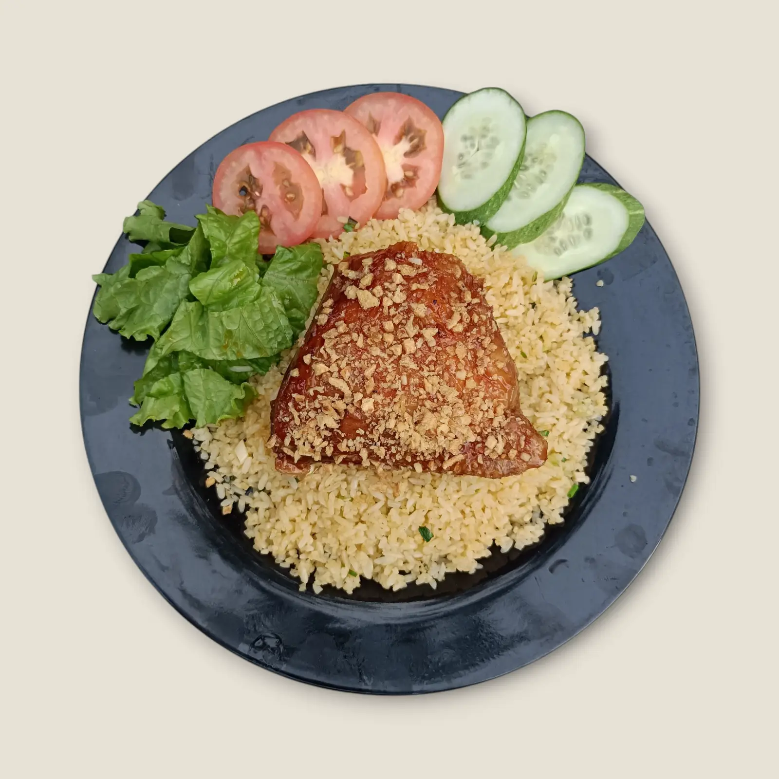 Hình ảnh Cơm gà Mắm Tỏi nhỏ 