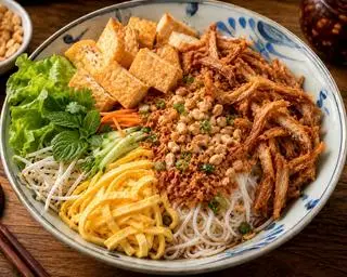 Hình ảnh Bún Nước Tương (Chay) - KHÔNG THỊT 