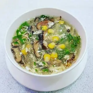 Hình ảnh Súp gà nấm 