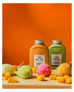 Hình ảnh Combo trà sữa Thái ( thái xanh, thái đỏ)