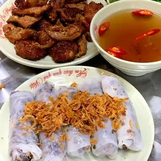 Hình ảnh Bánh cuốn nhân thịt thịt nướng