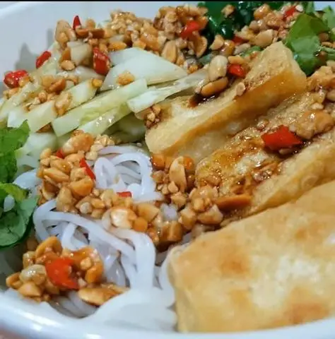 Hình ảnh Bún nước tương đậu hũ - ăn chay được