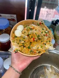 Hình ảnh Trộn mỡ hành tóp mỡ