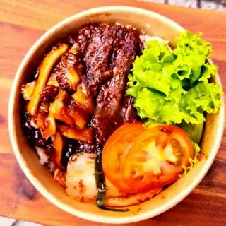 Hình ảnh Cơm Bò Sốt Nấm