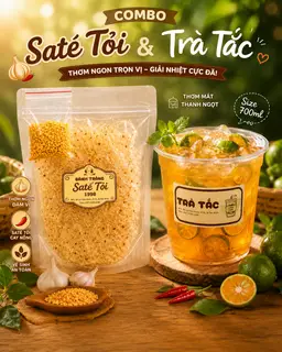 Hình ảnh Combo 1: Satế Tỏi 1998 - Trà Tắc