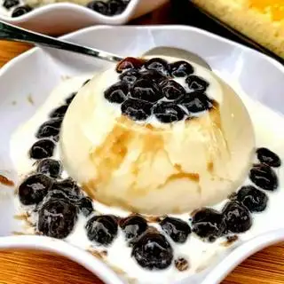 Hình ảnh Pudding tàu hũ trân châu đường đen