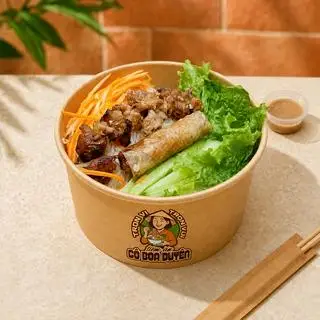 Hình ảnh Bún thịt nướng + Chả ram tôm đất