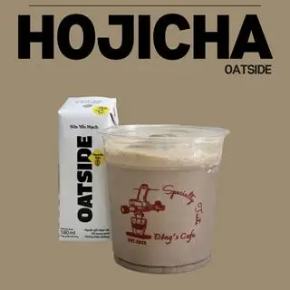 Hình ảnh Houjicha Sữa Oat - Size M (550ml)