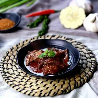 Hình ảnh Gan xào size nhỏ