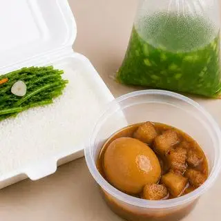 Hình ảnh Cơm thịt kho trứng