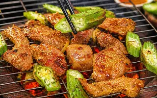 Hình ảnh Vú Bò Nướng Chao Lớn