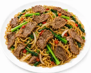 Hình ảnh Mì xào bò