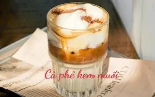 Hình ảnh Cà Phê Kem Muối