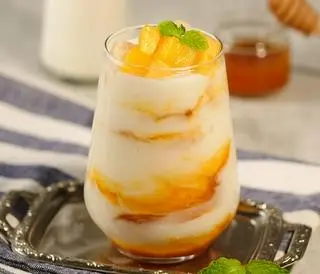 Hình ảnh Trà sữa trái cây xoài