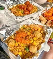 Hình ảnh Mì trộn siêu topping 1 gói 