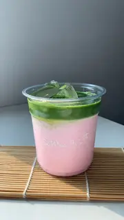 Hình ảnh Matcha hoa anh đào