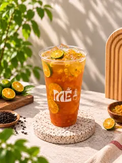 Hình ảnh Hồng trà sốt tắc