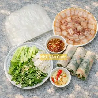 Hình ảnh Bánh tráng Phú Yên cuốn thịt luộc - 1 cuốn