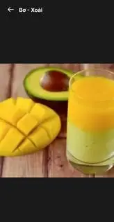 Hình ảnh sinh tố bơ - xoài