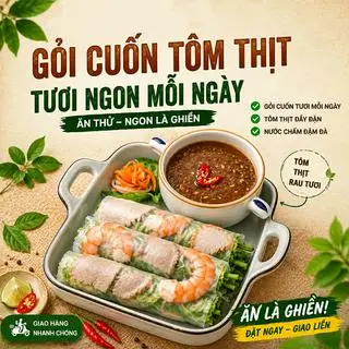 Hình ảnh Gỏi cuốn tôm thịt
