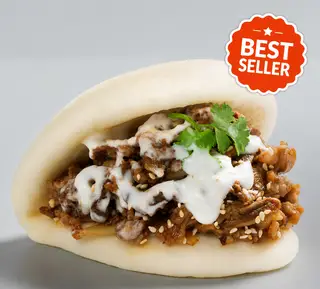 Hình ảnh Bao kẹp bò bulgogi sốt kem 