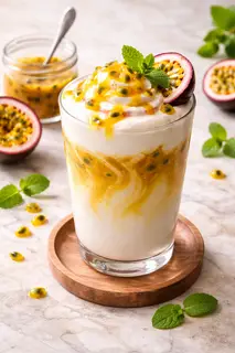 Hình ảnh Latte chanh leo