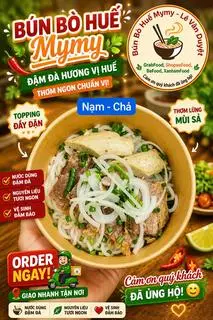 Hình ảnh Bún Bò Nạm - Chả Cây ( tặng nước sâm hoặc trà tắc)