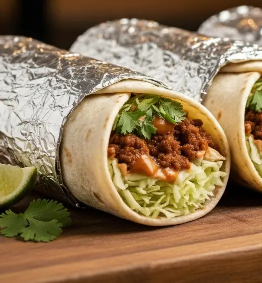 Hình ảnh (~250g) Tacos Bò Bằm Tiêu Tỏi