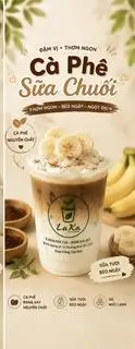 Hình ảnh Cà phê sữa chuối