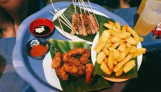Hình ảnh Nem Chua Nướng5+Khoai Tây+Nem Rán5