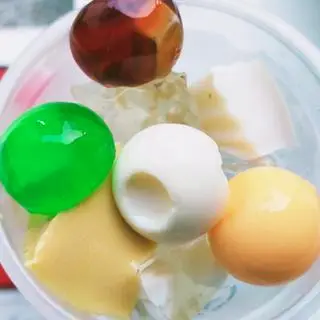 Hình ảnh TRÀ SỮA NHALAM FULL 10 loại TOPPING- 900ml