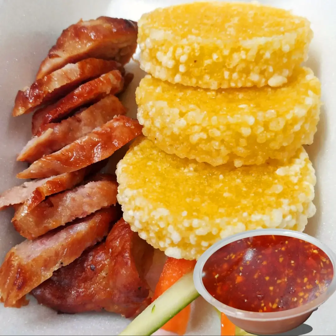 Hình ảnh Xôi Chiên Nem Thịt + Hũ Sốt (3 xôi)