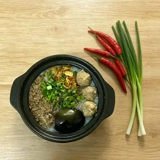Hình ảnh Cháo thịt bằm - bò viên - bắc thảo
