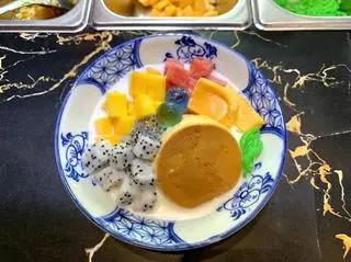 Hình ảnh Caramen hoa quả