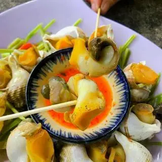 Hình ảnh bulot hấp xả 