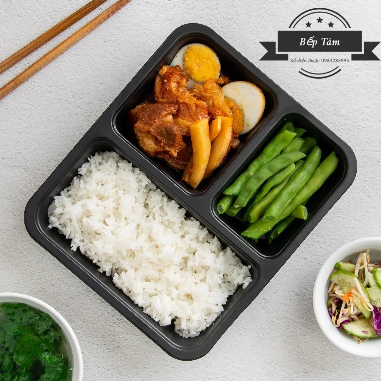 Hình ảnh Cơm thịt kho trứng
