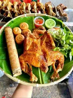 Hình ảnh Combo gà nướng mắm nhĩ