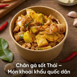 Hình ảnh Chân gà sốt Thái - lớn